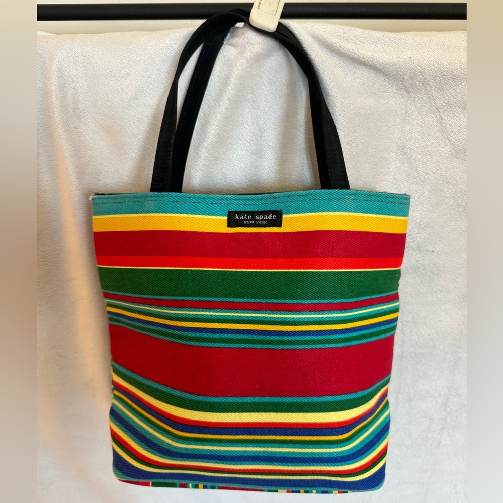Kate Spade Multicolored Striped Purse